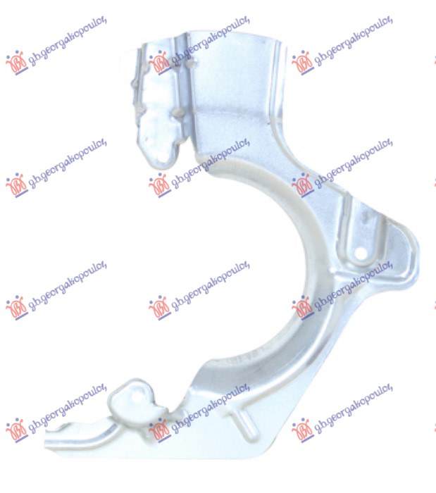 SPLASH PANEL BRAKE DISC FRONT (DISC DIAMETER 278MM)