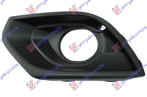 FRONT BUMPER GRILLE (W/ FOG LAMP HOLE) (W/O MOULDING HOLE)