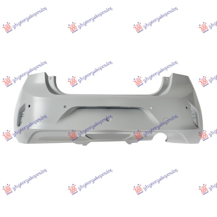 REAR BUMPER (W/CUTTING MARKS FOR 6 PDC)