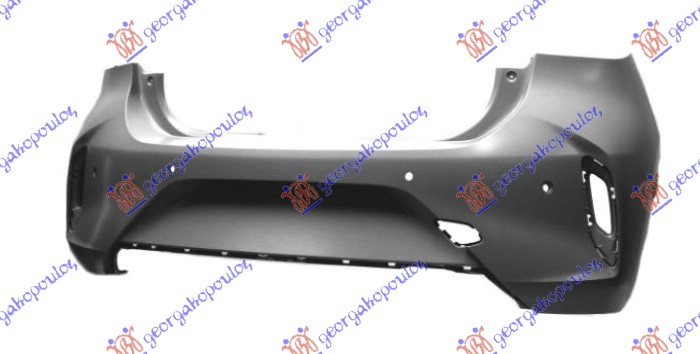 REAR BUMPER PRIMED GS-LINE (W/4 PDC) (A QUALITY)