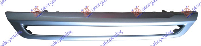 FRONT BUMPER MOULDING LOWER SILVER