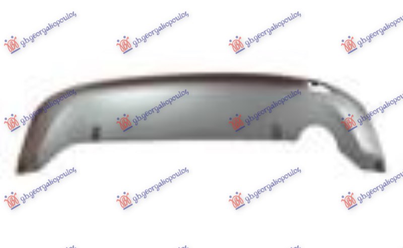 REAR BUMPER MOULDING LOWER SILVER