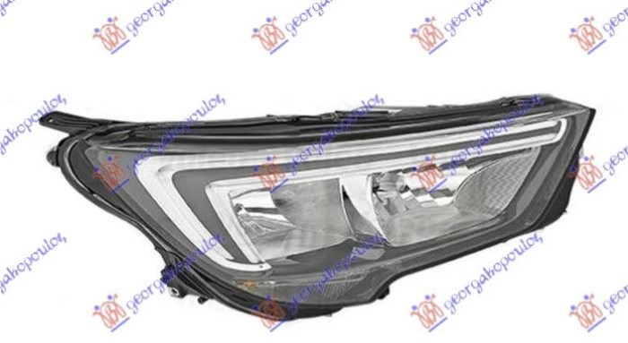 HEAD LAMP ELECTRICAL W/LED DRL (DEPO)