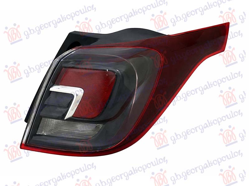TAIL LAMP OUTER SMOKED (TYC)