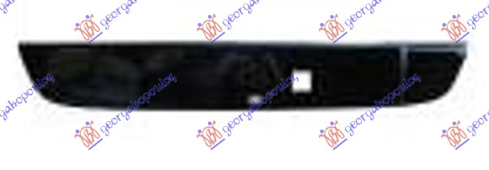 LICENCE PLATE BRACKET PLASTIC (W/TOW HOOK COVER) (POLISHED)