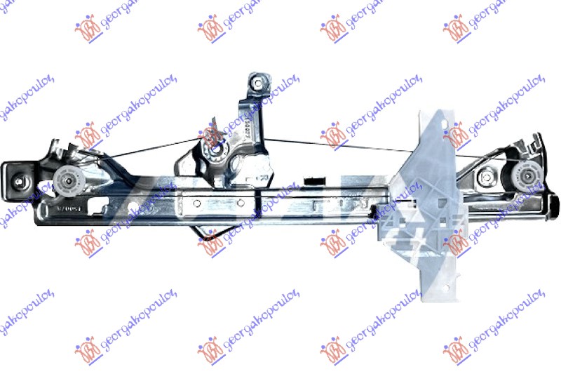 REAR WINDOW REGULATOR ELECTRICAL (W/O MOTOR)
