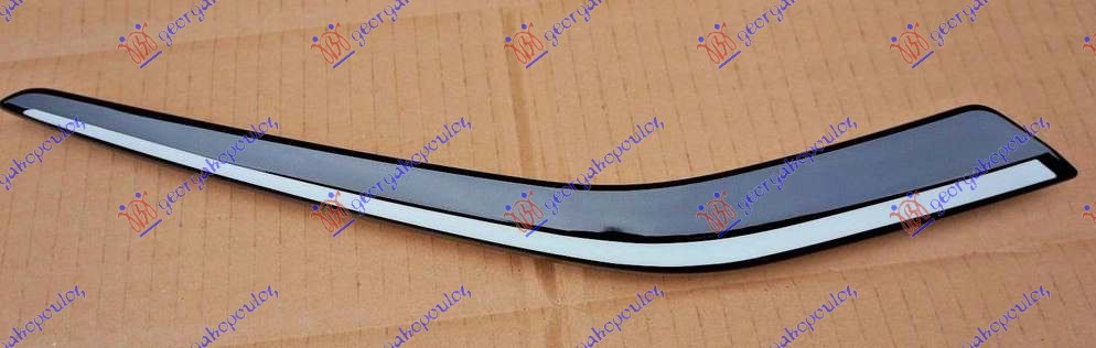 FRONT BUMPER GRILLE MOULDING BLACK