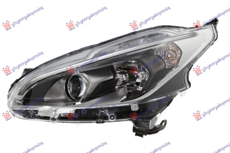 HEAD LAMP LED W/LED DRL 2018- (VALEO)