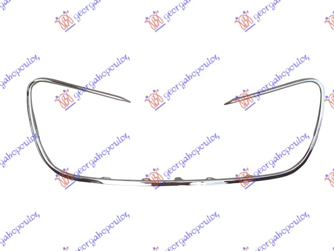 GRILLE FRAME UPPER CHROME