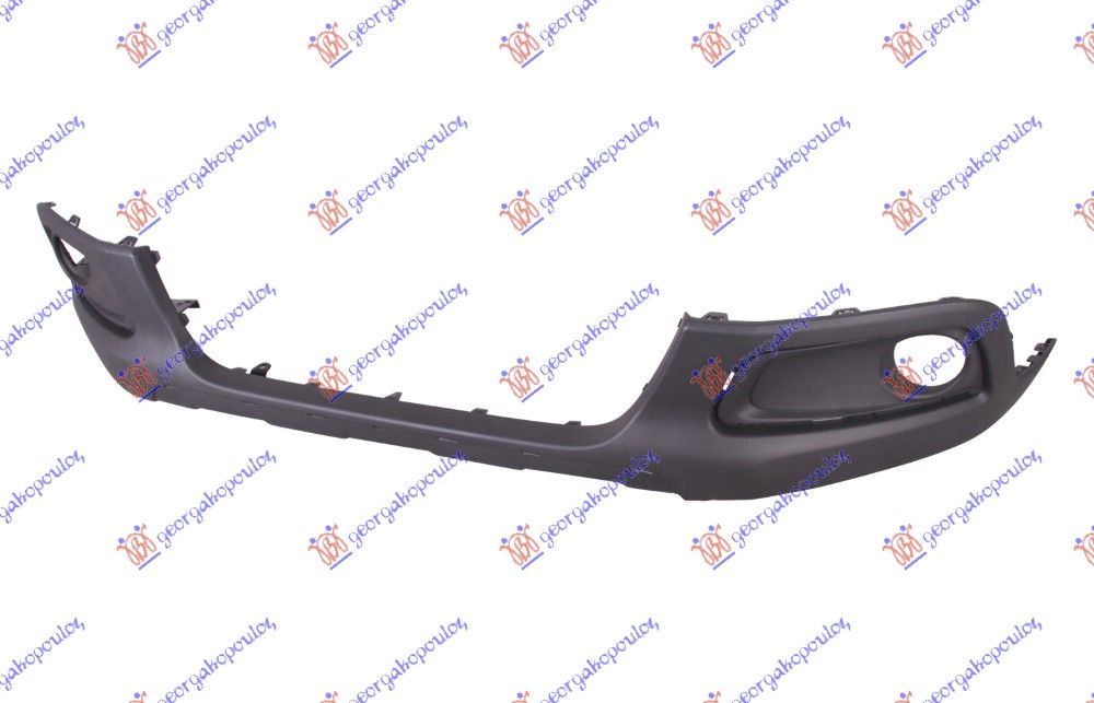 FRONT BUMPER LOWER (W/FOG LAMP HOLES) & MOULDING HOLES (W/CUT OUTS FOR PDC)
