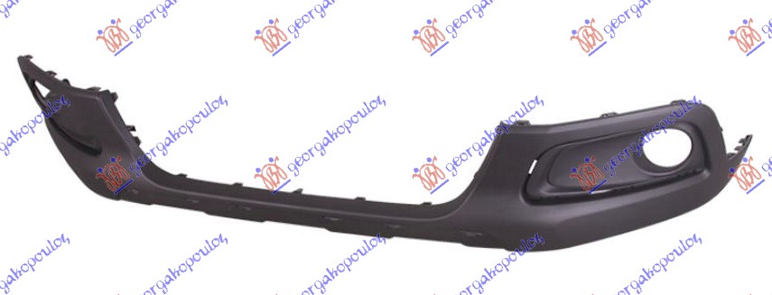 FRONT BUMPER LOWER (W/FOG LAMP HOLES & MOULDING HOLES) (A QUALITY)