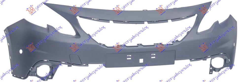 FRONT BUMPER UPPER PRIMED (W/FLARE HOLES) (W/2 PDC) (ALLURE/GT-LINE)