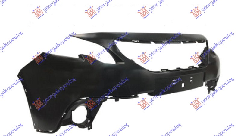 FRONT BUMPER UPPER PRIMED (W/MOULDING HOLES) (ALLURE/GT-LINE) (A QUALITY)