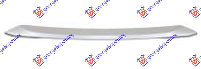 REAR BUMPER MOULDING SILVER (STEP)