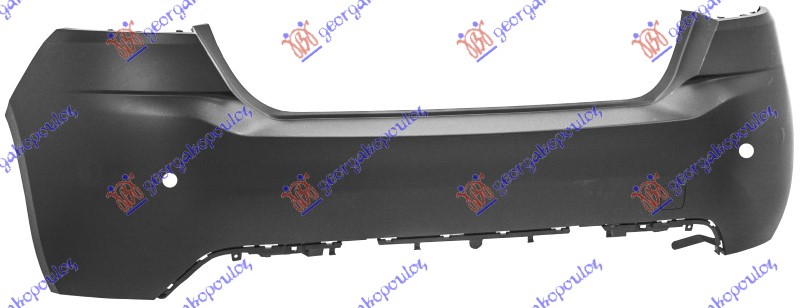 REAR BUMPER PRIMED (W/2 PDC)