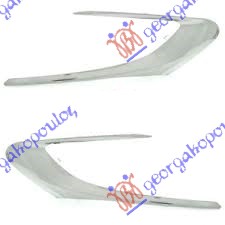 FRONT BUMPER GRILLE SIDE MOULDING (W/H.L. FULL LED) (SET)