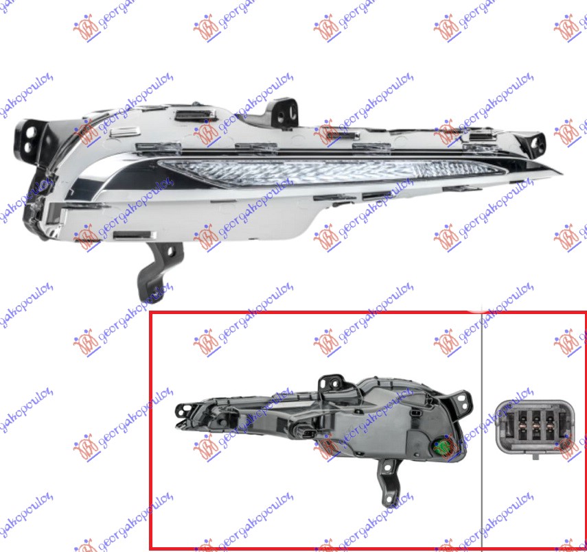 FRONT LAMP LED (HELLA)