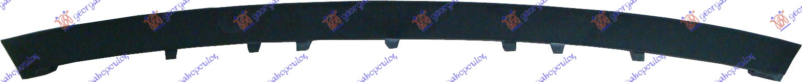 FRONT BUMPER GRILLE MOULDING UPPER CENTER