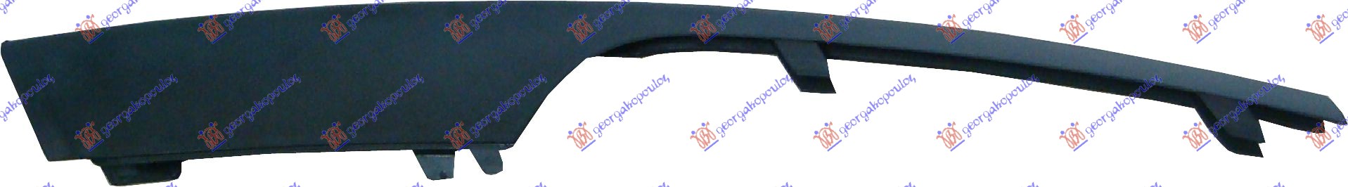 FRONT BUMPER GRILLE SIDE MOULDING LOWER