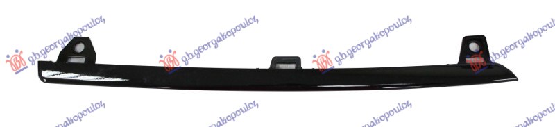 FRONT BUMPER GRILLE MOULDING MIDDLE BLACK UPPER (W/ACC)