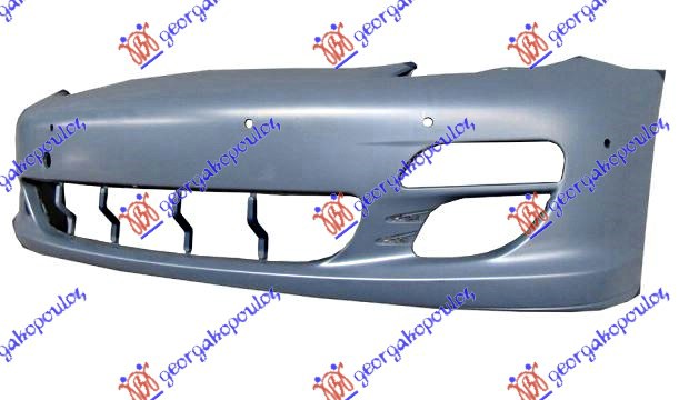 FRONT BUMPER PRIMED (W/6 PDC & WASHER HOLES) -2013