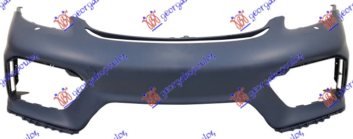 FRONT BUMPER PRIMED GT4 (W/H.LAMP WASHER HOLES) (A QUALITY)