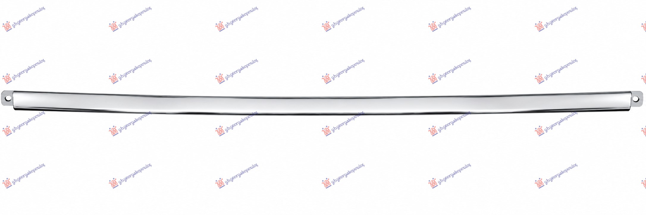 REAR BUMPER MOULDING CHROME
