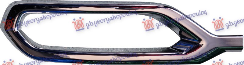 REAR BUMPER MOULDING CHROME