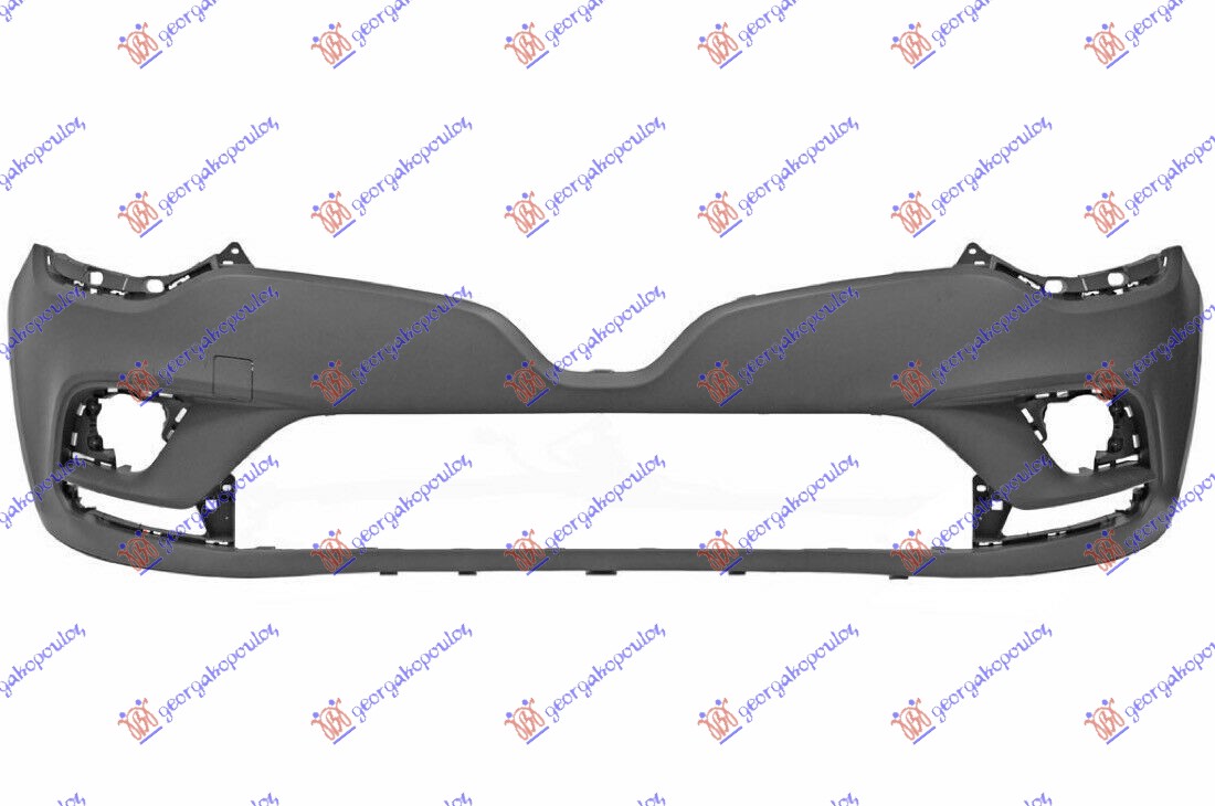 FRONT BUMPER BLACK (W/CUTTING MARKS FOR PDC)