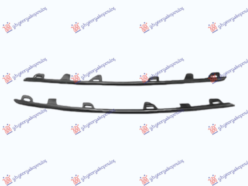 GRILLE MOULDING BLACK (SET 2 PCS)