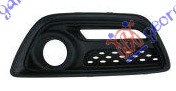 FRONT BUMPER GRILLE (W/ FOG LAMP HOLE)