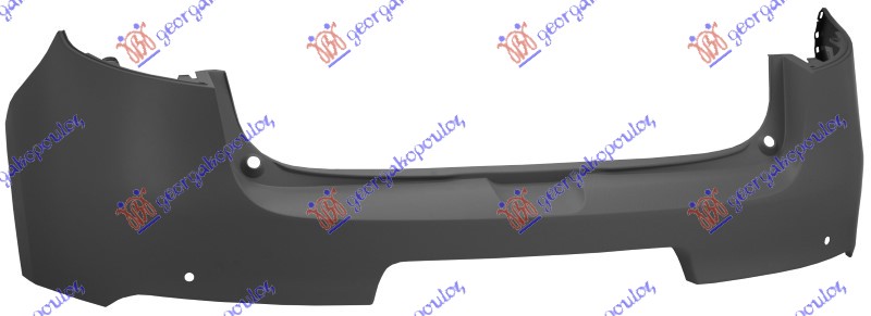 REAR BUMPER PRIMED (W/2 PDC)