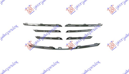 GRILLE MOULDING CHROME (SET 7PCS)