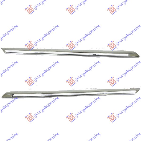 GRILLE MOULDING CHROME (SET 2PCS)