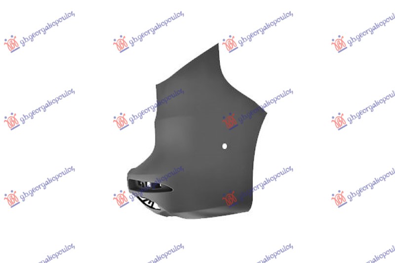REAR BUMPER END PRIMED (SINGLE DOOR) (W/1 PDC) (A QUALITY)