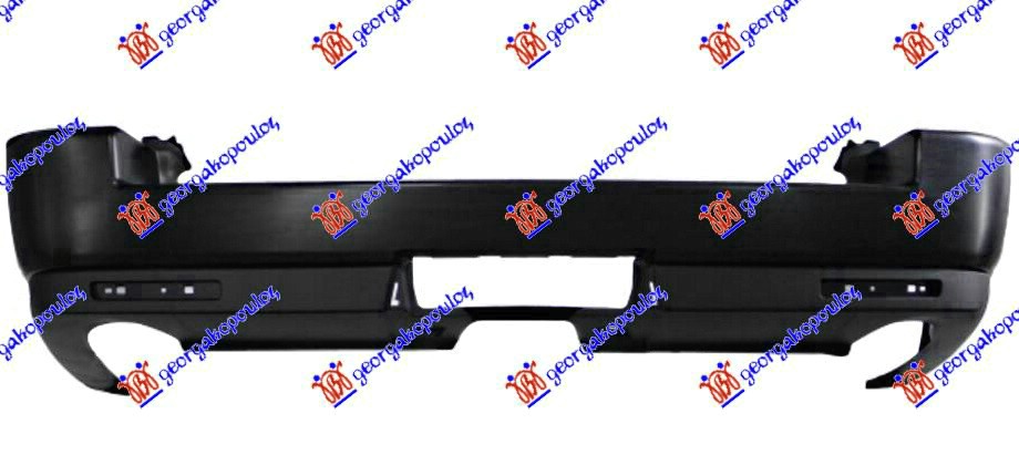 REAR BUMPER 2010- PRIMED (W/4 PDC)