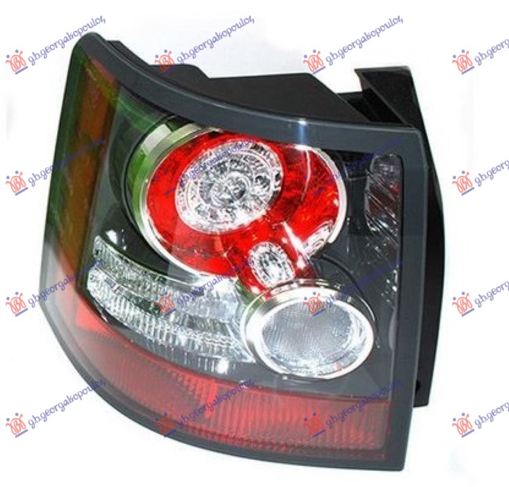 TAIL LAMP 2010-2012 (VALEO) (GREY FRAME)