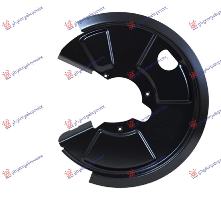 SPLASH PANEL BRAKE DISC REAR (PANEL THICKNESS 1,2MM)