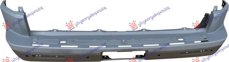 REAR BUMPER PRIMED (W/4 PDC)