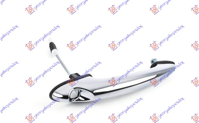 DOOR HANDLE FRONT OUTER CHROME