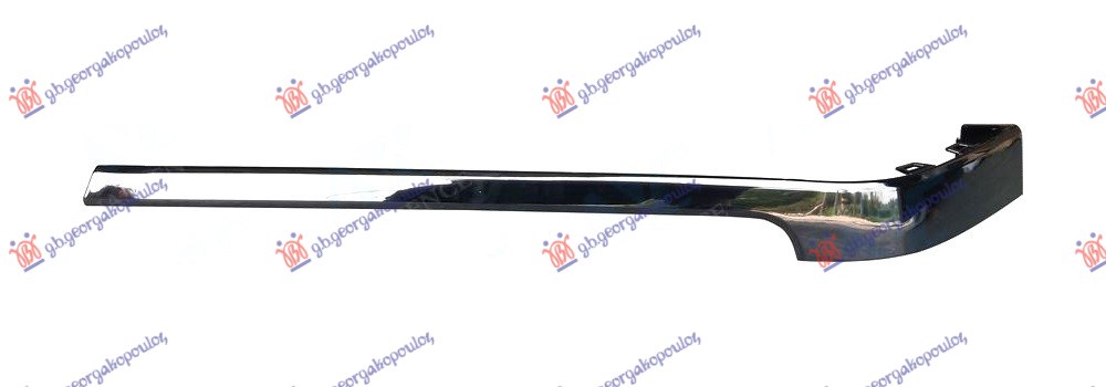 REAR BUMPER SIDE MOULDING BLACK