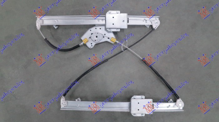 FRONT WINDOW REGULATOR ELECTRICAL (W/O MOTOR)