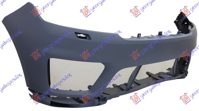 FRONT BUMPER PRIMED (W/WASHER HOLES)