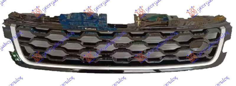GRILLE BLACK W/SILVER MOULDING (R-DYNAMIC)