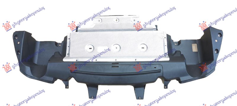 REAR UNDERBODY COVER PLASTIC (W/ALUMINIUM)