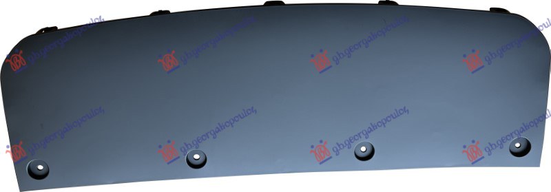 TOW HOOK COVER FRONT BLACK