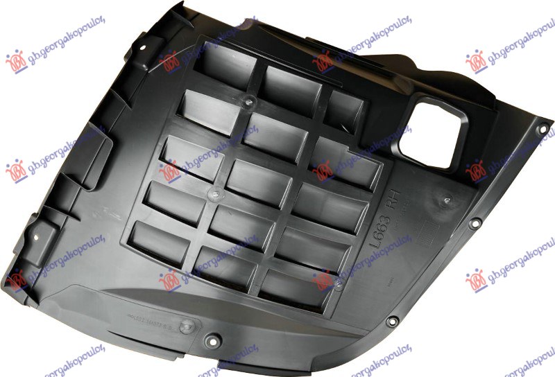 FRONT INNER PLASTIC FENDER (FRONT PART)