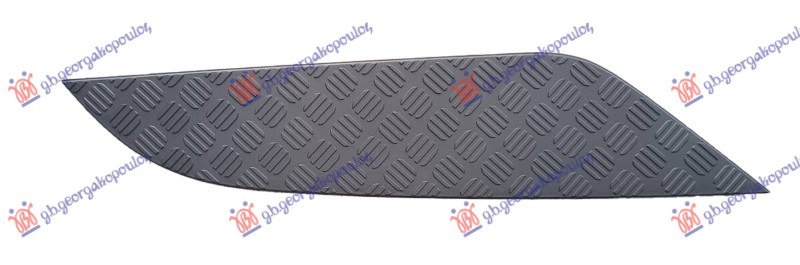 HOOD MOULDING BLACK