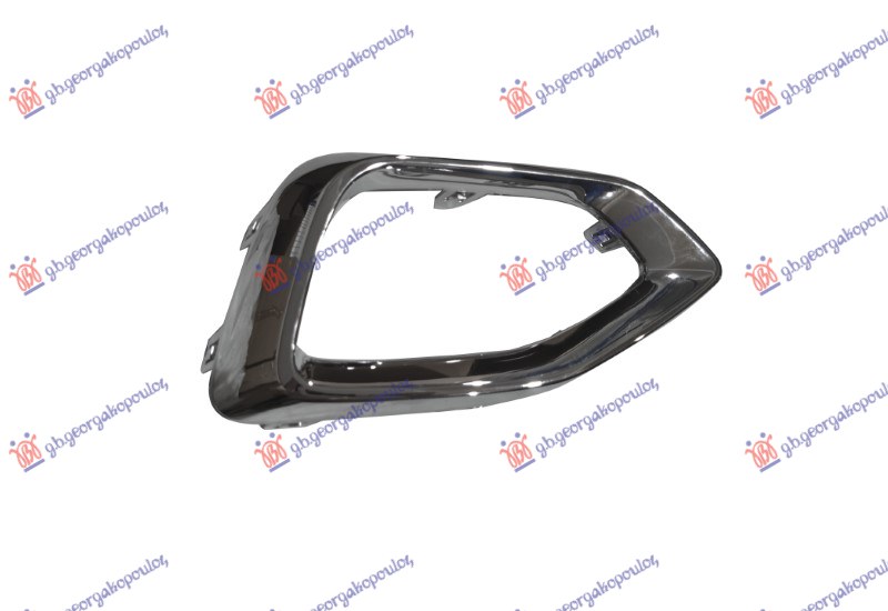 FOG LAMP FRAME CHROME