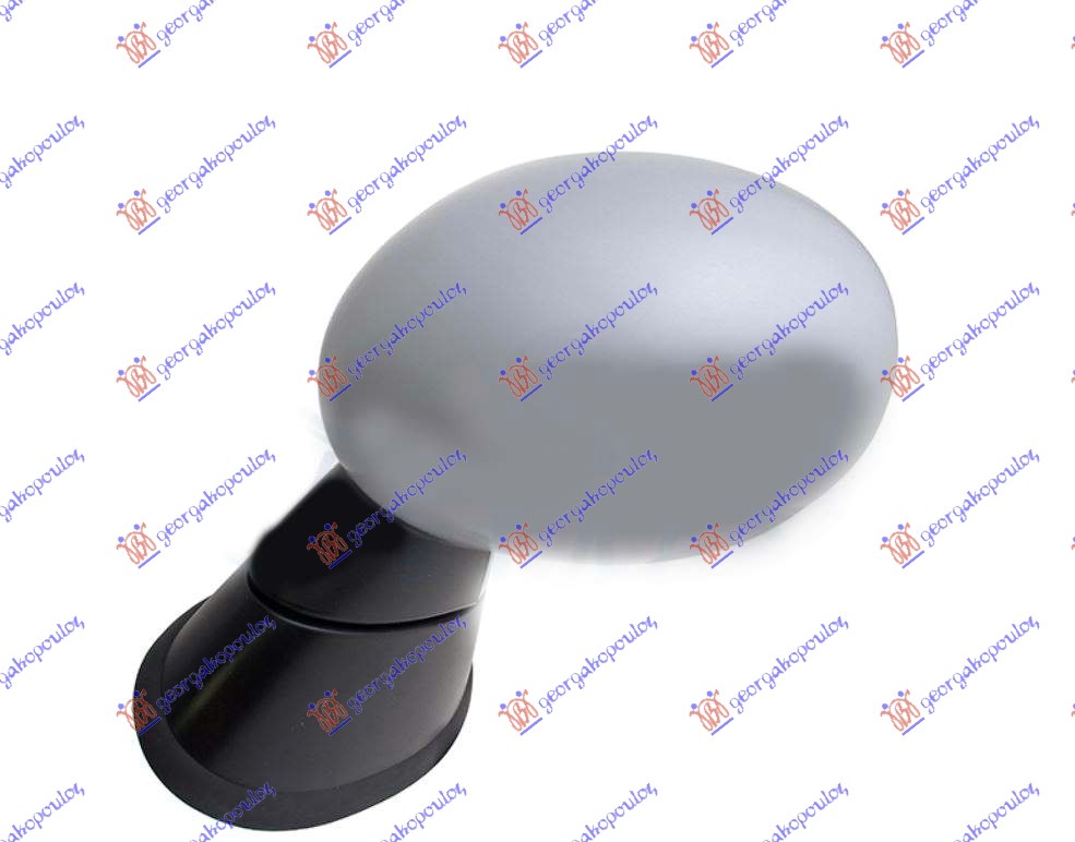 DOOR MIRROR ELECTRICAL HEATED PRIMED W/MEMORY 3 PIN (A QUALITY) (ASPHERICAL GLASS)